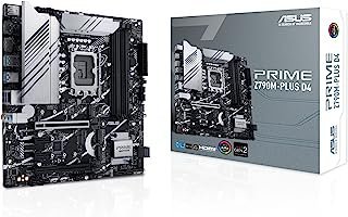ASUS Prime Z790M-PLUS D4 Intel Z790 LGA 1700 Micro ATX DDR4-SDRAM Placa-mãe