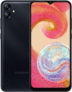 Samsung Galaxy A04e 64GB 4G Wi-Fi Tela 6.5” Dual Chip 3GB RAM Câmera Dupla + Selfie 5MP com modo Retrato Bateria de 5000mAh – Preto