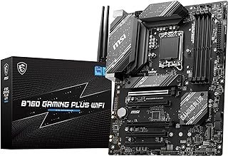 Placa Mãe MSI B760 GAMING PLUS WIFI (LGA 1700/4xDDR5/HDMI/DisplayPort/M.2/USB 3.2)