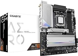 GIGABYTE B650 AERO G (AM5/ LGA 1718/ AMD B650/ ATX/5 anos de garantia/DDR5/PCIe 5.0 M.2/ PCIe 5.0/USB 3.2 Gen2X2 Tipo-C/Wi-Fi 6E/ Intel 2.5GbE LAN/placa-mãe)