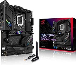 Placa Mãe Asus ROG STRIX B760-F GAMING WIFI (LGA 1700/4xDDR5/HDMI/DP/M.2/USB 3.2)