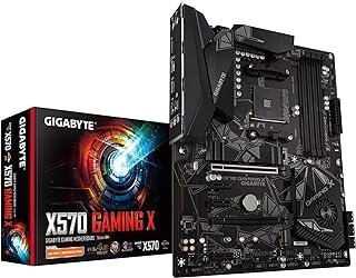 Gigabyte X570 Gaming X (AMD Ryzen 3000/X570/ATX/PCIe4.0/DDR4/USB3.1/Realtek ALC887/HDMI 2.0B/RGB Fusion 2.0/Realtek GbE 8118 LAN/placa-mãe para jogos)