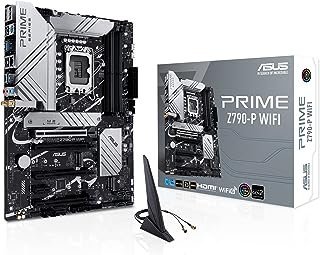 ASUS Placa mãe Prime Z790-P WiFi LGA 1700 (Intel® 13ª e 12ª geração) ATX (PCIe 5.0, DDR5,14+1 Power Stages, 3X M.2, WiFi 6, Bluetooth v5.2,5Gb LAN, painel frontal USB 3.2 Gen 2 Type-C®,