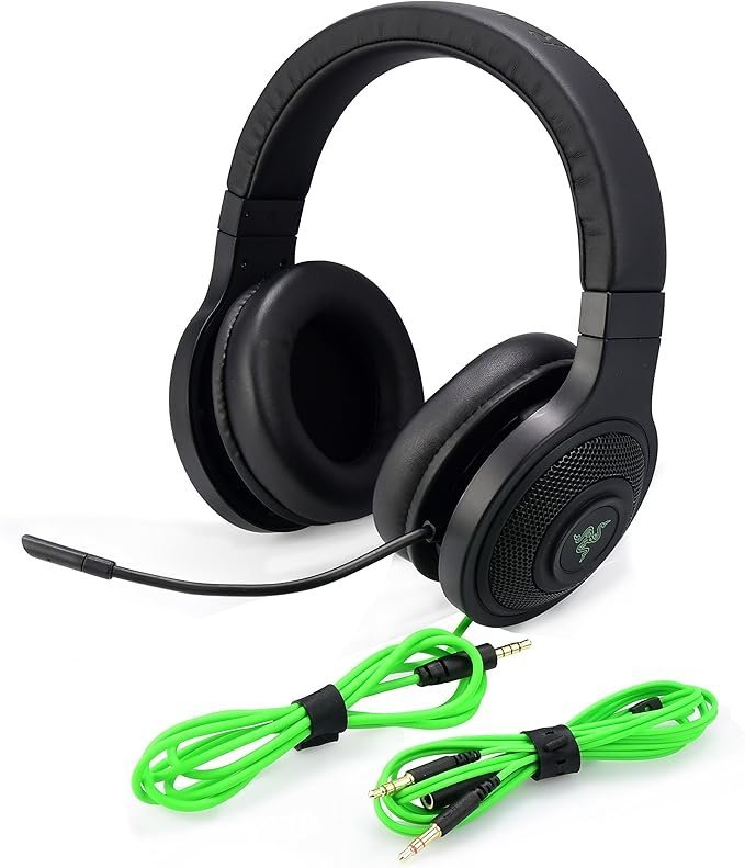 Razer Kraken Essential V2 Fone de ouvido analógico com isolamento de ruído (renovado)