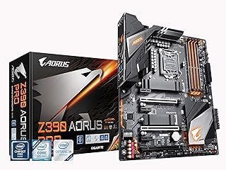 GIGABYTE Z390 AORUS PRO (Intel LGA1151/Z390/ATX/2xM.2 Protetor térmico/Realtek ALC1220/RGB Fusion/Placa-mãe para jogos)
