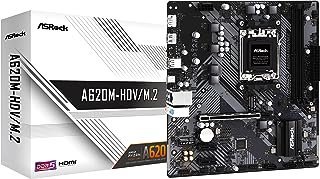 ASRock A620M-HDV/M.2 suporta processadores AMD Socket AM5 Ryzen série 7000