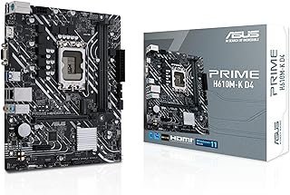 Placa Mãe Asus PRIME H610M-K D4 (1700 / DDR4 / HDMI/VGA/M.2 / USB 3.2 / micro ATX)