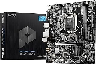 Msi B560m Pro-e (lga 1200 – Ddr4 4800 O.c) – Chipset B560 – Usb 3.2 – Slot M.2 – Micro Atx