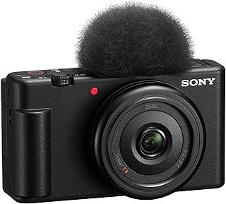 Sony Câmera Vlog ZV-1F para criadores de conteúdo e vloggers preta