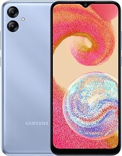 Samsung Galaxy A04e 64GB 4G Wi-Fi Tela 6.5” Dual Chip 3GB RAM Câmera Dupla + Selfie 5MP com modo Retrato Bateria de 5000mAh – Azul
