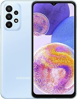 Smartphone Samsung Galaxy A23 Azul 128GB 4GB RAM bateria 5000mAh Câmera Quádrupla Traseira de 50MP