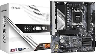 ASRock B650M-HDV/M.2 suporta processadores AMD Socket AM5 Ryzen série 7000