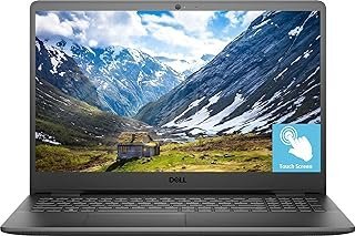 Laptop Dell Inspiron 3000 mais novo 2021, tela sensível ao toque 15,6 FHD, Intel Core i5-1035G1, RAM DDR4 de 16 GB, SSD PCIe 512GB, pronto para reuniões online, webcam, WiFi, HDMI, Bluetooth, Windows 10 Home, preto