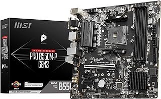 Placa Mãe MSI PRO B550M-P GEN3 (AM4/4xDDR4/HDMI/DVI-D/VGA/M.2/USB 3.2)