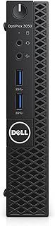 Dell Computador Desktop P24VV OptiPlex 3050 Micro Formato, Intel Core i5-7500T, 8GB DDR4, Disco Rígido 500GB, Windows 10 Pro, Preto