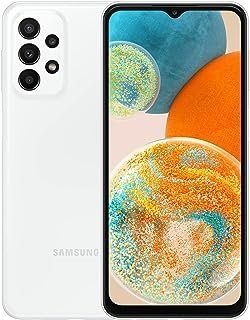 SAMSUNG Galaxy A23 128GB 5G Wi-Fi Tela 6.6‘ Dual Chip 4GB RAM C mera Quádrupla + Selfie 8MP Bateria de 5000mAh – Branco,Modelo: SM-A236MZWGZTO