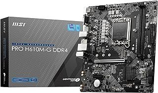 Placa Mae Msi Pro H610m-g, Ddr4, Socket Lga 1700, M-atx, Chipset Intel H610, Pro-h610m-g