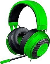 Razer Kraken Pro V2 Fone de ouvido analógico para jogos com microfone retrátil para PC, Xbox One e Playstation 4, verde