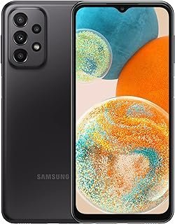 Samsung Galaxy A23 128GB 5G Wi-Fi Tela 6.6” Dual Chip 4GB RAM câmera Quádrupla + Selfie 8MP Bateria de 5000mAh – Preto, Modelo: SM-A236MZKGZTO