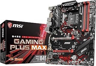 MSI Placa mãe Performance Gaming AMD Ryzen 2ND e 3ª geração AM4 M.2 USB 3 DDR4 DVI HDMI Crossfire ATX (B450 GAMING PLUS Max)
