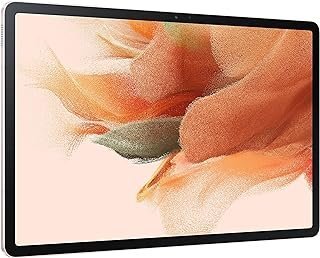 SAMSUNG Tablet Galaxy Tab S7 FE 12,4 polegadas 256GB WiFi Android, tela grande, S Pen incluída, conectividade de vários dispositivos, bateria de longa duração, versão dos EUA, 2021, rosa místico