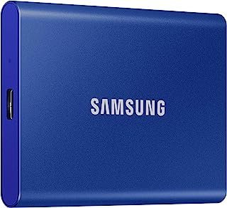 Samsung T7 SSD portátil – 500 GB – USB 3.2 Gen.2 Externo SSD Indigo Blue (MU -PC500H/WW)