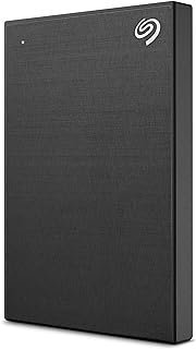 Seagate Disco rígido externo Backup Plus Slim 1TB HDD portátil – USB 3.0 preto para PC Laptop e Mac, 1 ano Mylio Create, 2 meses Adobe CC Photography (STHN1000400)